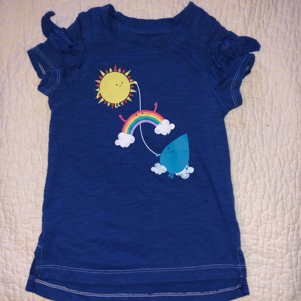 EUC Cat and Jack tee